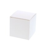 Kleine Würfelbox Weiss - 100 Stück