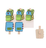 "Cool" notebook and backpack clip - 36 pieces