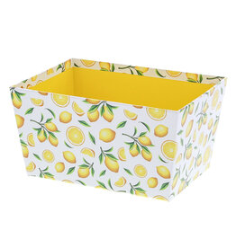 "Lemons" lemons rectangular container