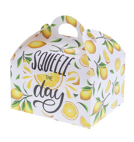 Sweetbox with handle MAXI "Lemons" squeeze the day