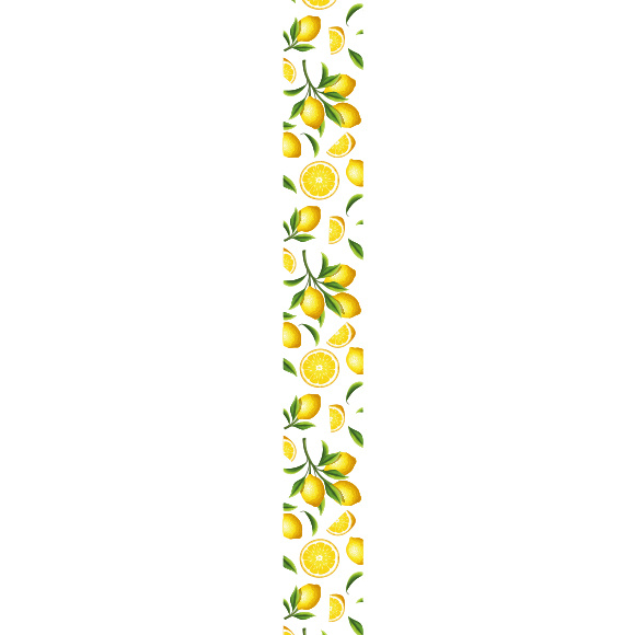 Banner"Lemons" 250*2450 mm