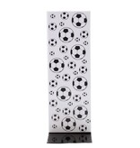 J-Karton Fußball „Black & White“.- 77*215*50 mm - 50 stuks