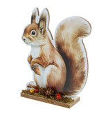 Déco "Scène d'automne" écureuil debout