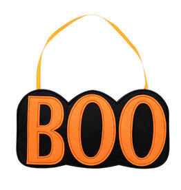 "BOO" deco hanger
