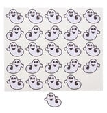 Sticker shiny "BOO" ghost - 80 pieces