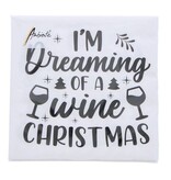 Napkin wine christmas