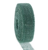 Jute orange ribbon smokey green