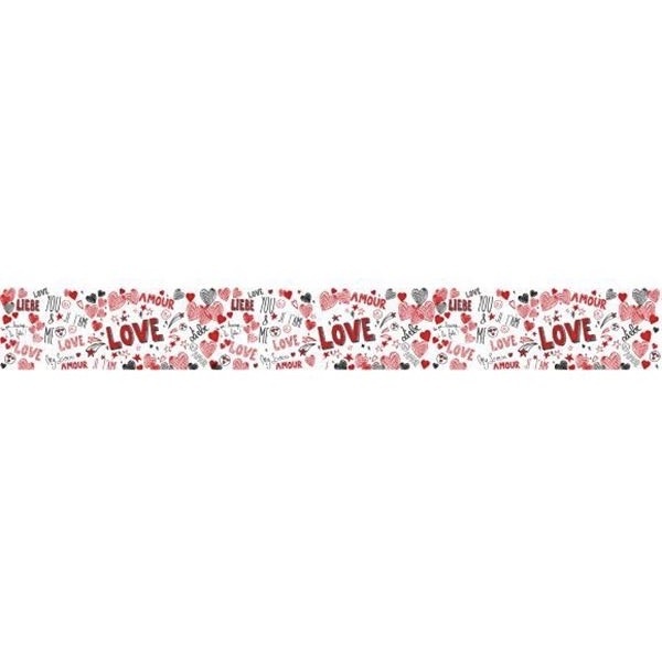Lint met draad "Sparkling Love"