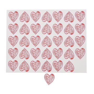 Sticker blinkend  "Sparkling Love" hart