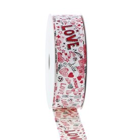 Lint met draad "Sparkling Love"