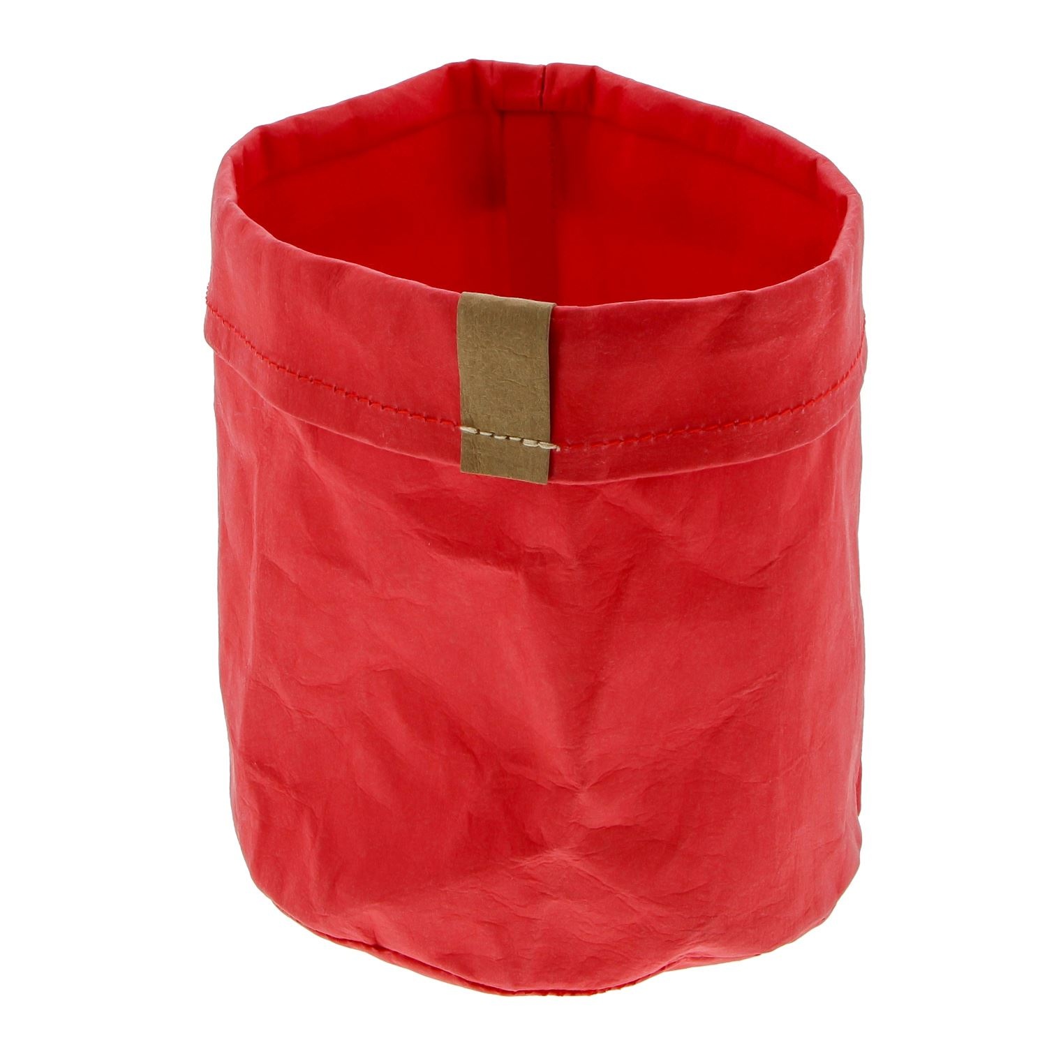"Paperlook" mand red