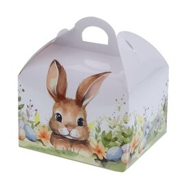 Bonbonbox mit Henkel Hase "Hopper". 125-150 gr.
