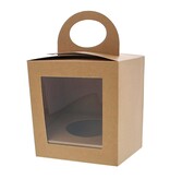 Boîte à oeufs de Pâques Kraft - 25 pièces