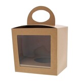 Boîte à oeufs de Pâques Kraft - 25 pièces