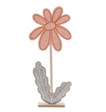 "Cute" fleur feutre déco debout