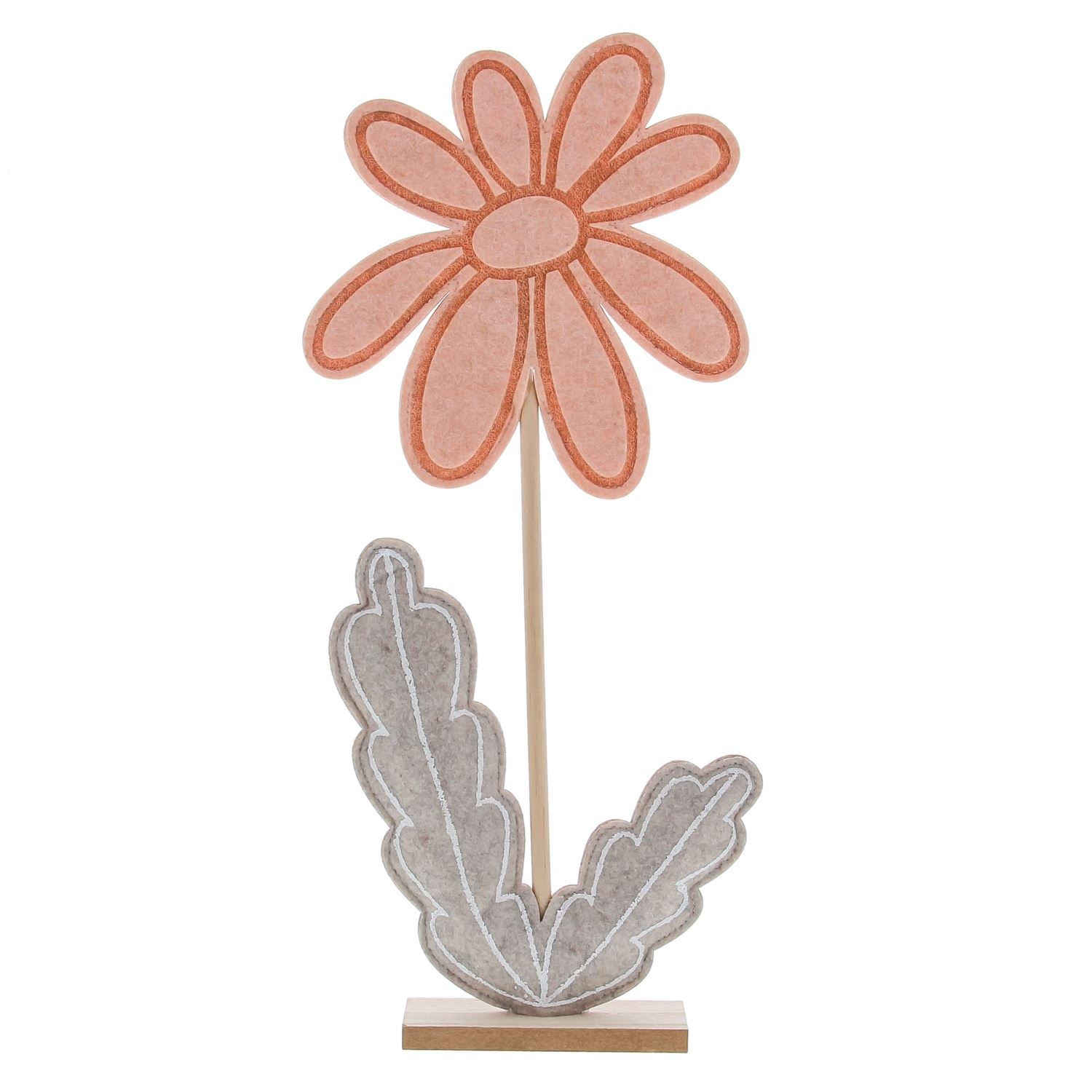 "Cute" fleur feutre déco debout