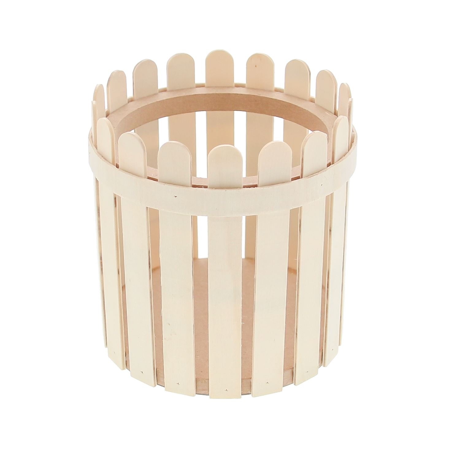 "Hekwerk" autour du récipient élevé de naturel