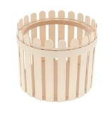 "Hekwerk" autour du récipient élevé de naturel