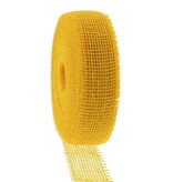 Ruban de jute  jaune