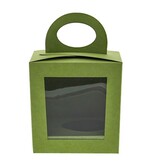Boîte à oeufs de Pâques + base d’oeuf "Natura" vert