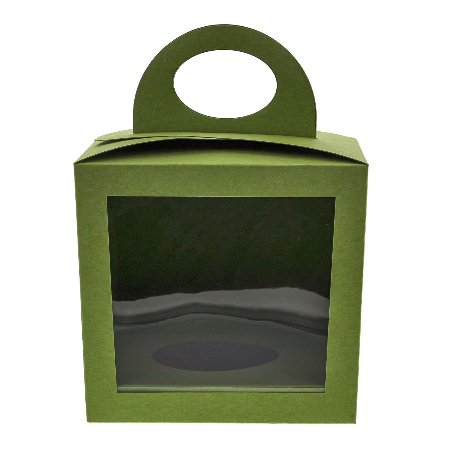 Boîte à oeufs de Pâques + base d’oeuf "Natura" vert