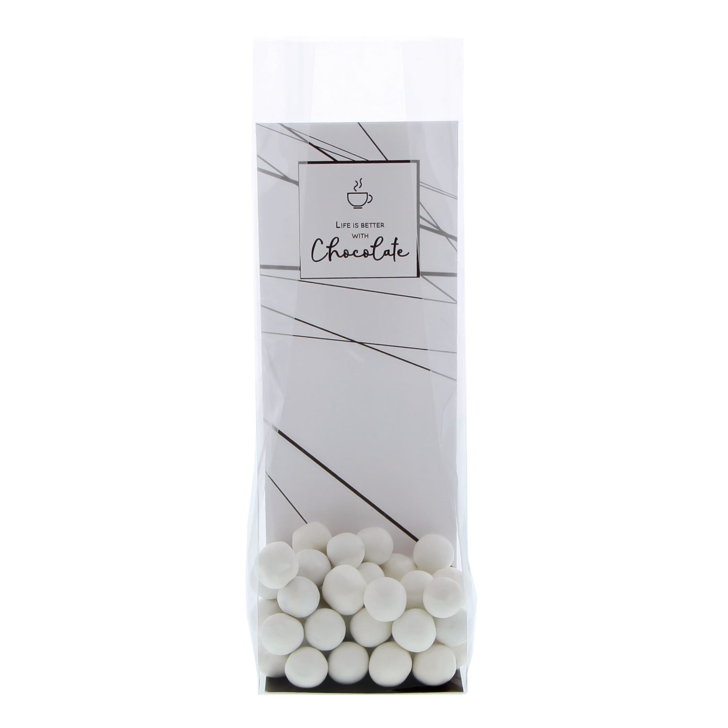 "Lines" Life is better with chocolate J-karton