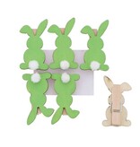 "Fluffy" Hase mit Pompon-Clip