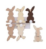 "Fluffy" Hase mit Pompon-Clip