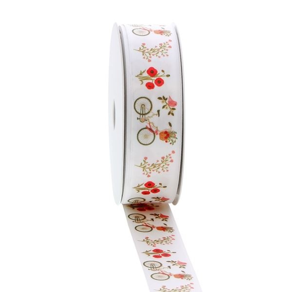 "Fleur" satin ribbon