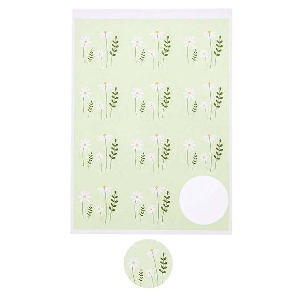 "Daisy" sticker 4 cm