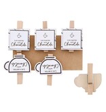 "Lines" Life is better with chocolate pin