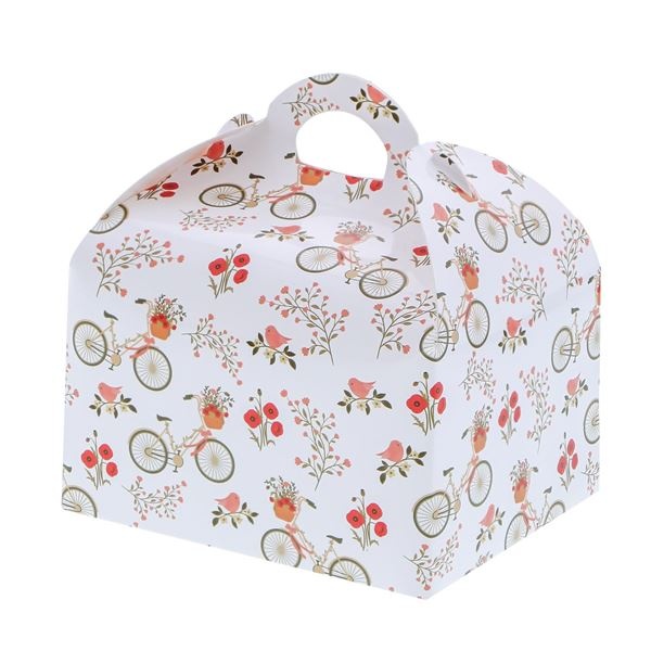 Sweetbox with handle "Fleur"