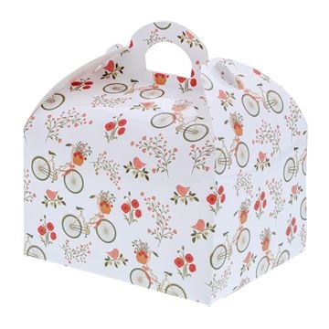 Sweetbox with handle "Fleur"