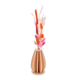 "Rutty"  3D support pour fleurs séchées