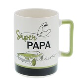 One Line "Car" Super Papa mug