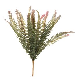 Fougère "Fern" fagot vert-brun 32 cm.
