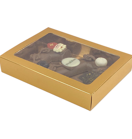 GK7 Boîte de fenêtre avec sleeve (or) - 175*120*33mm