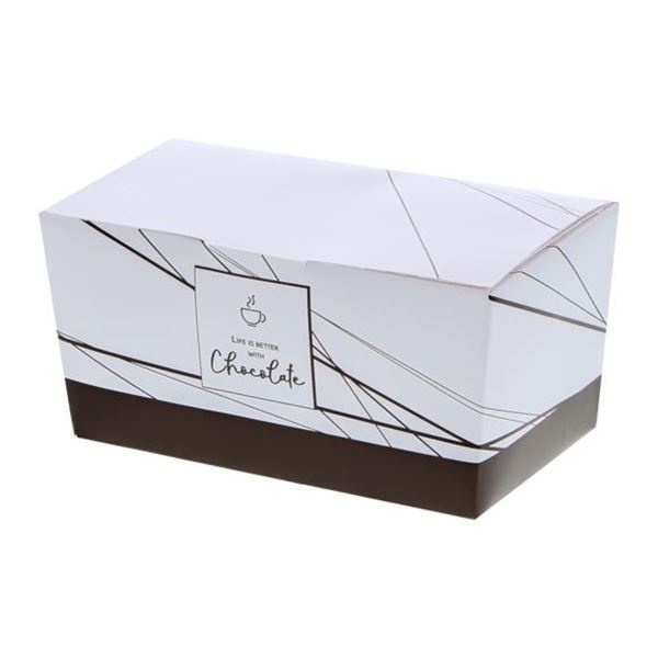 Ballotin   "Lines" Life is better with chocolade