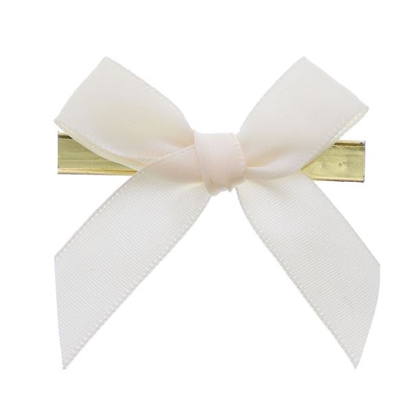 Ruban prêt avec clip - Ecru