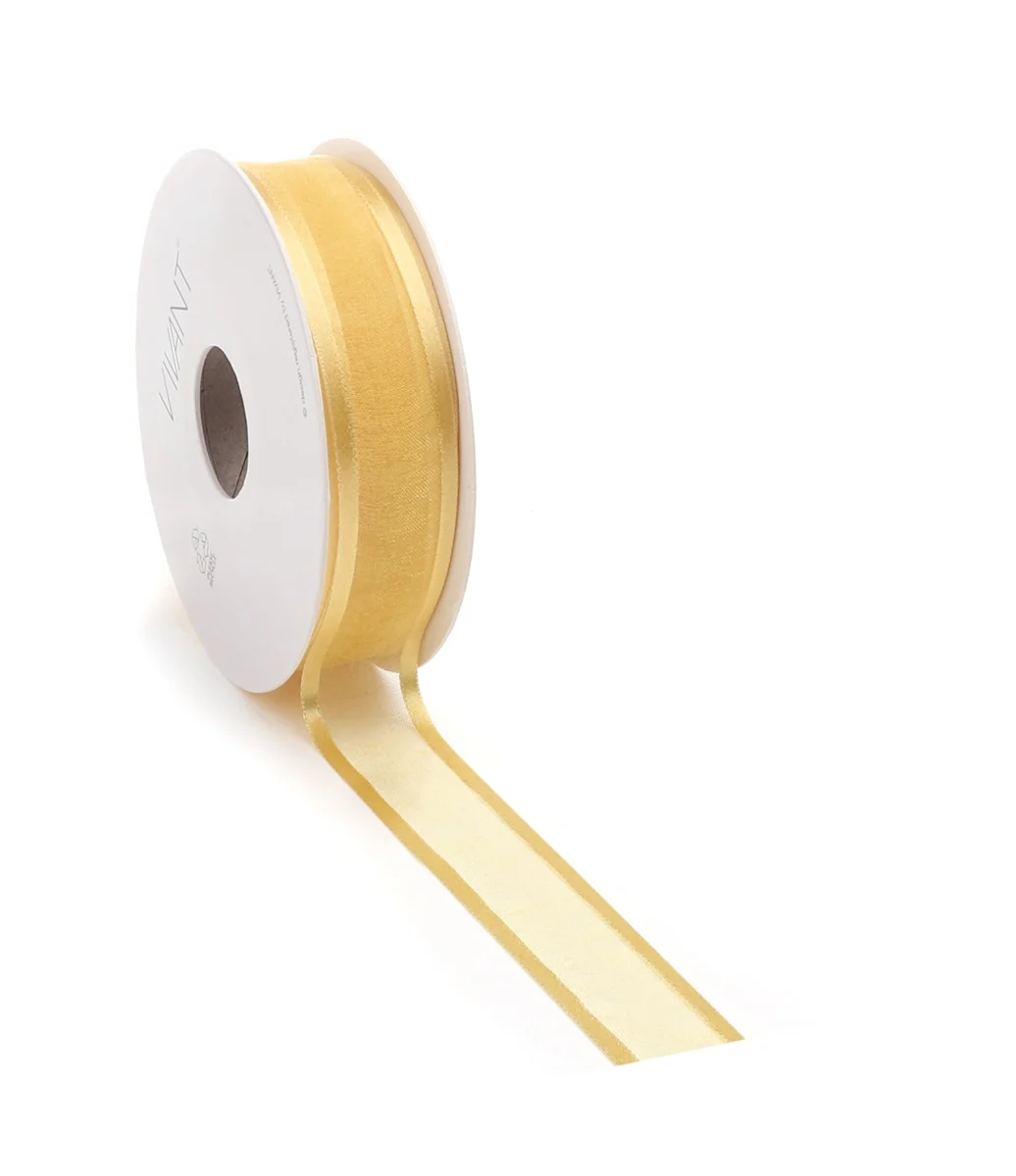 Prego  woven edge lint - Goud