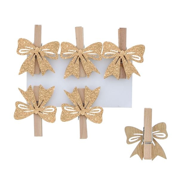 " Goldie " bow on clip