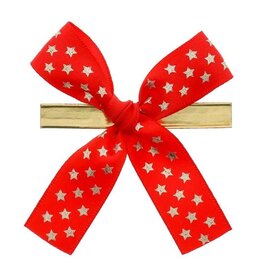 " Stars " Satijn strikje met clip