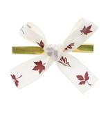 Bow with clip satin "autumn"