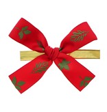 Bow with clip satin "autumn"