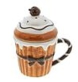 "Cup Cake" mug or jar with lid
