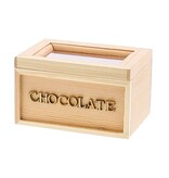 "Chocolate" rectangular box with window