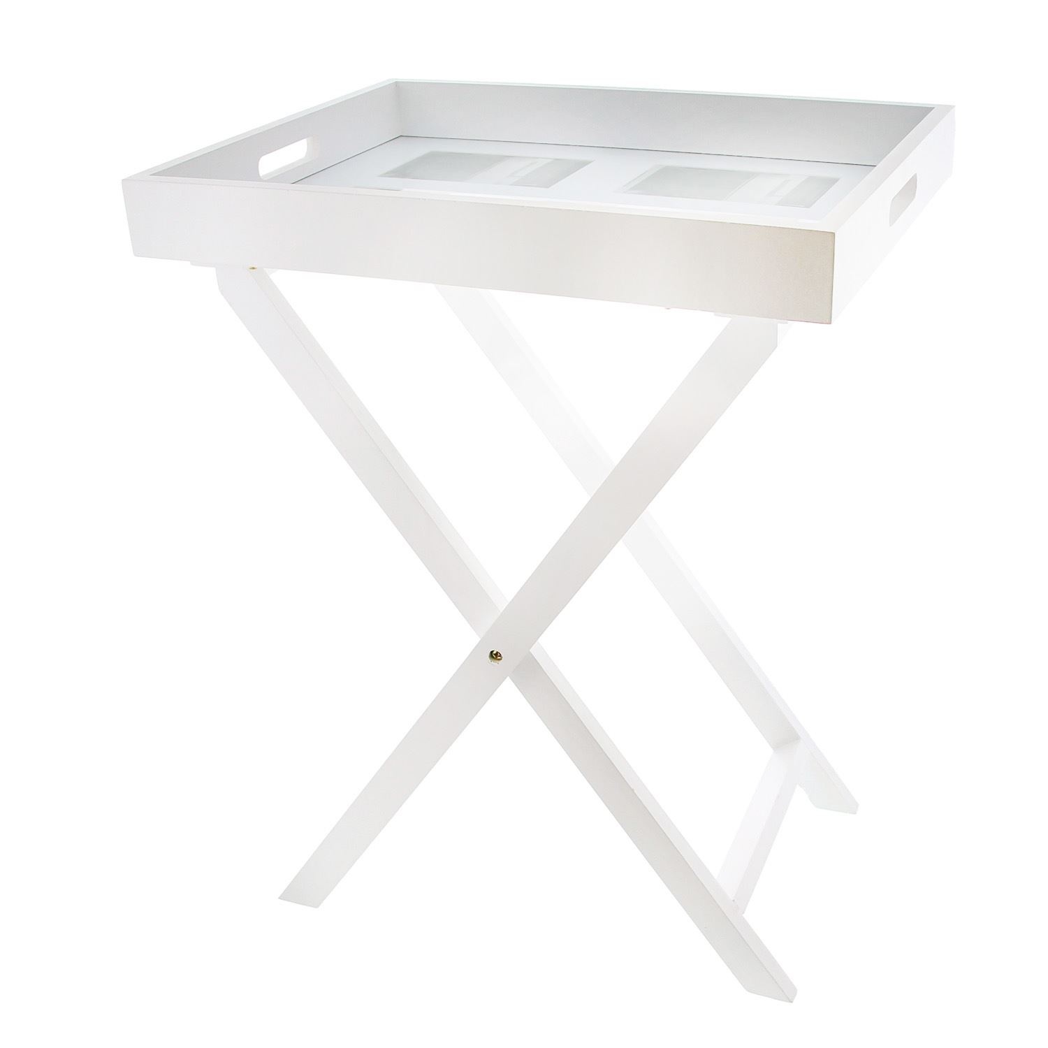 Tray photo frames on foot