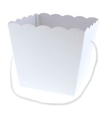 Conical basket with rope