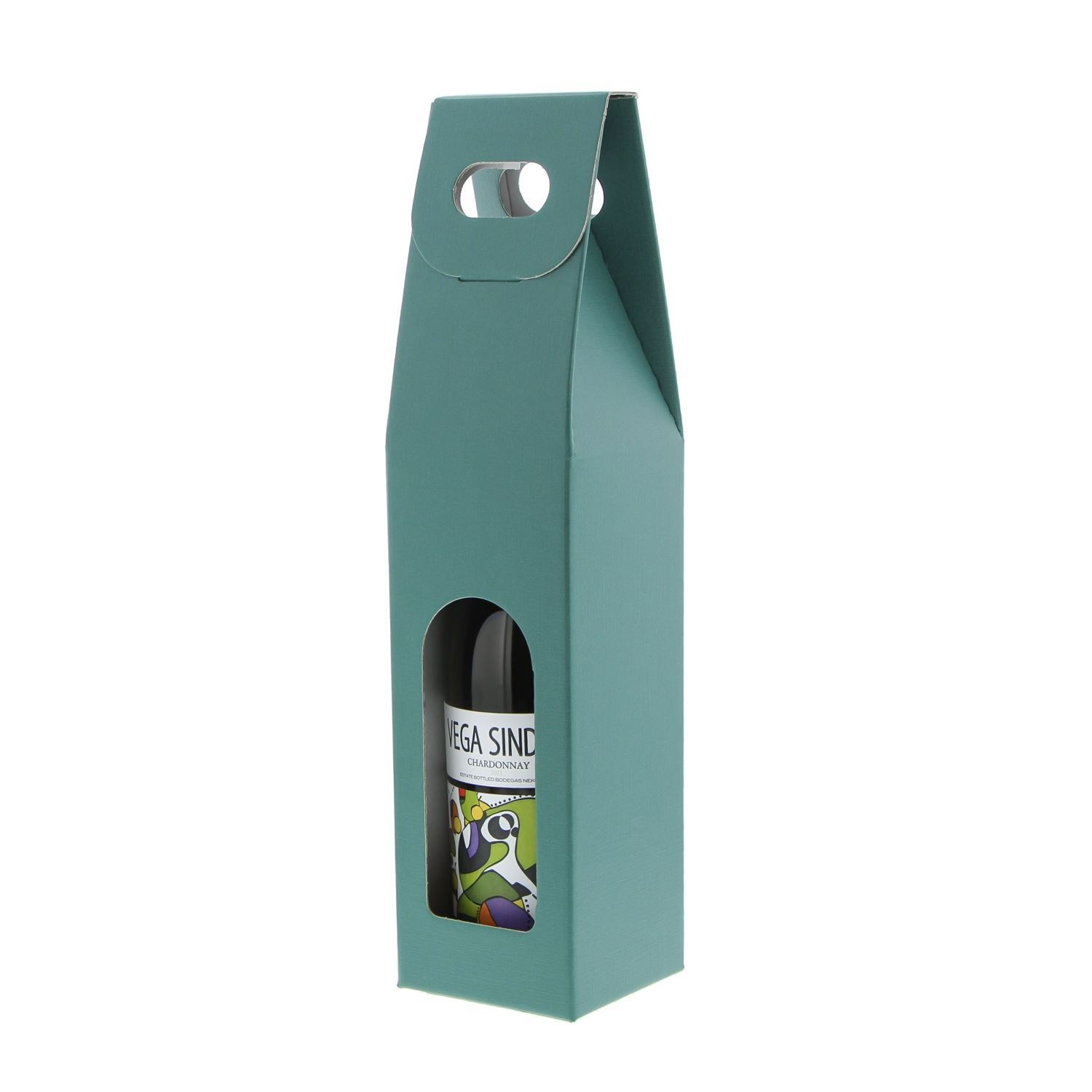 Doos " Fibra " eucalyptus voor 1 fles
