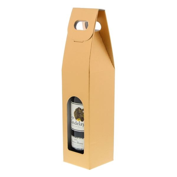Doos " Fibra " goud voor 1 fles